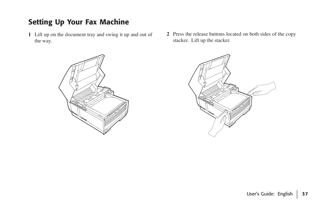 Oki 59502, 5750 manual Setting Up Your Fax Machine 