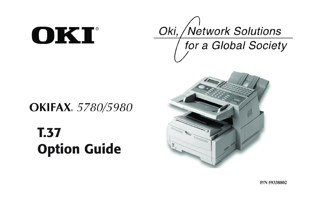 Oki 5780 manual Option Guide 