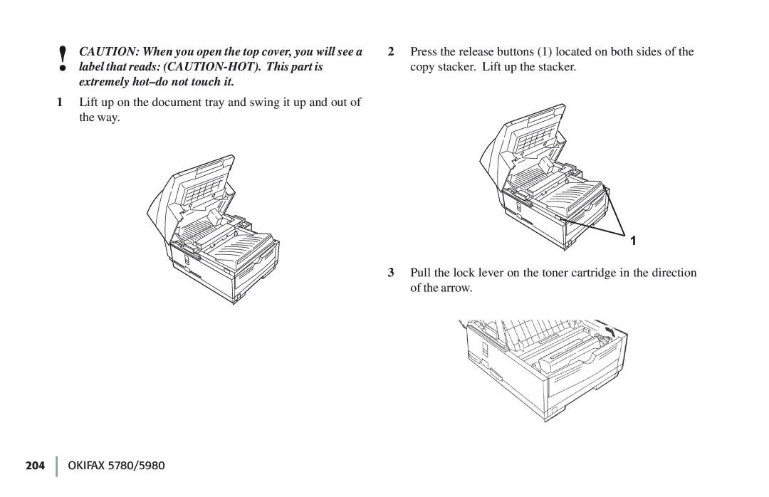 Oki manual Okifax 5780/5980 