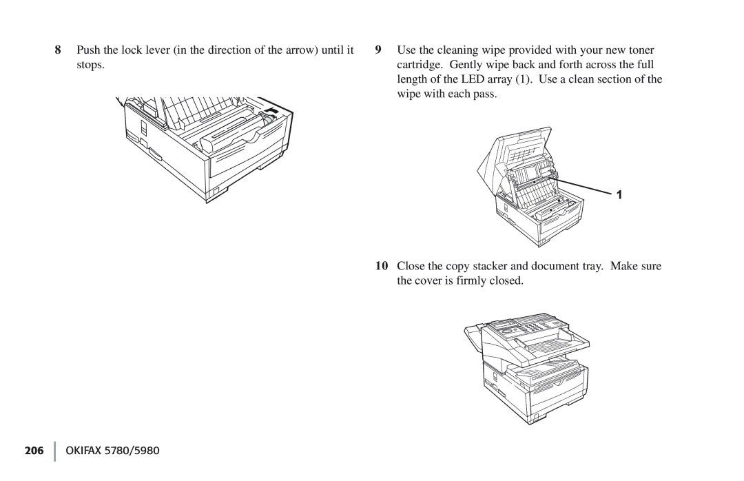 Oki manual Okifax 5780/5980 