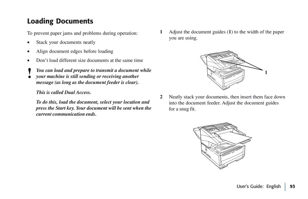 Oki 5780 manual Loading Documents 