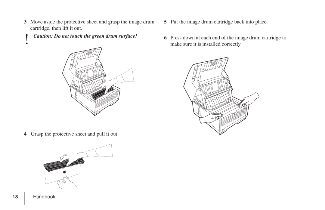 Oki 5900 manual Handbook 