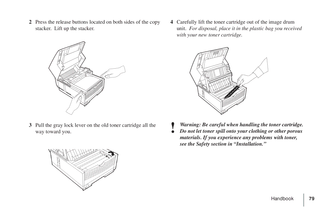 Oki 5900 manual Handbook 