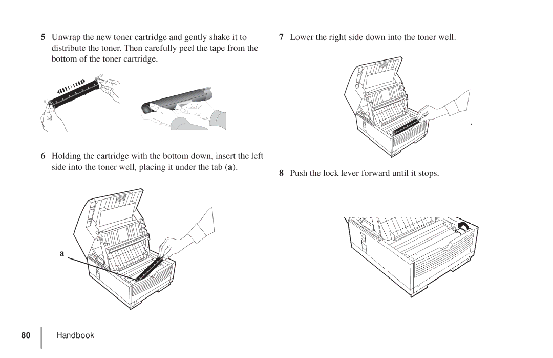 Oki 5900 manual Handbook 