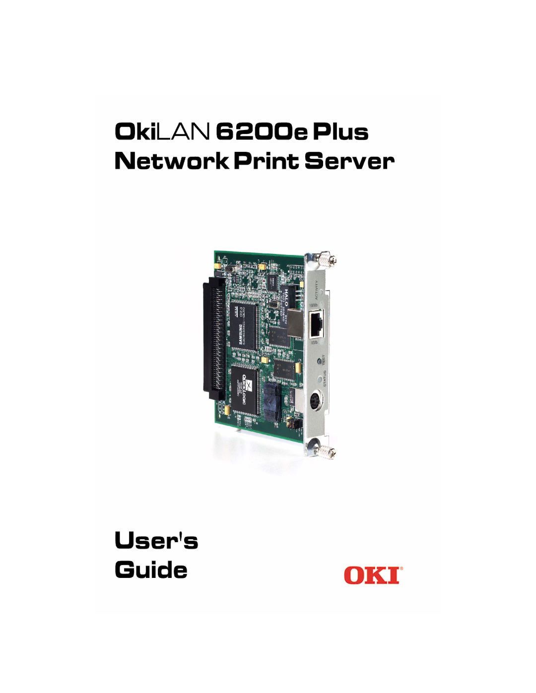 Oki 6200E manual 