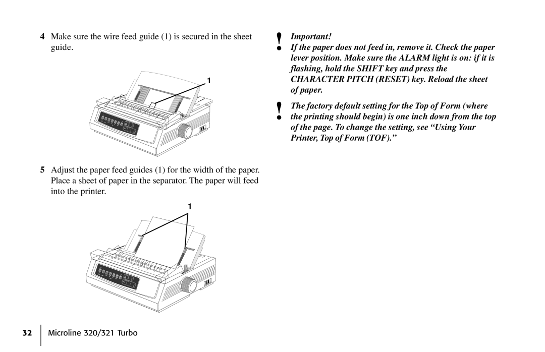 Oki 62411601, 320 manual Print 