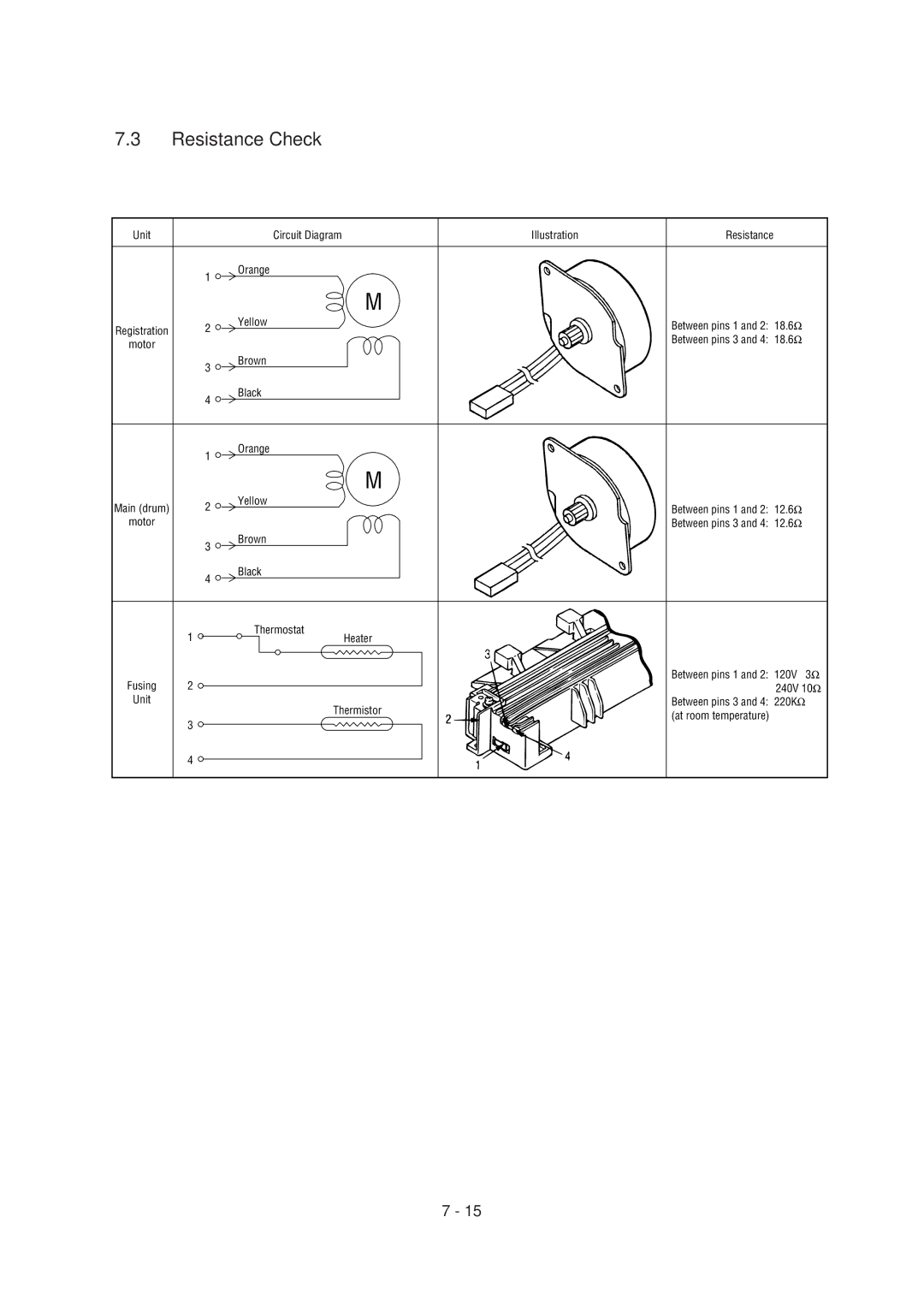 Oki 6E, 6ex specifications Circuit Diagram Illustration 