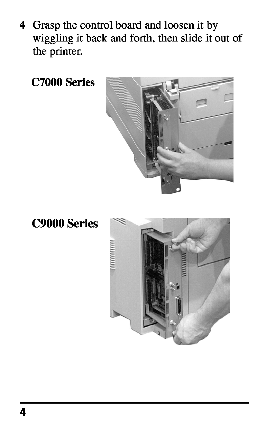 Oki 70037301 installation instructions C9000 Series 