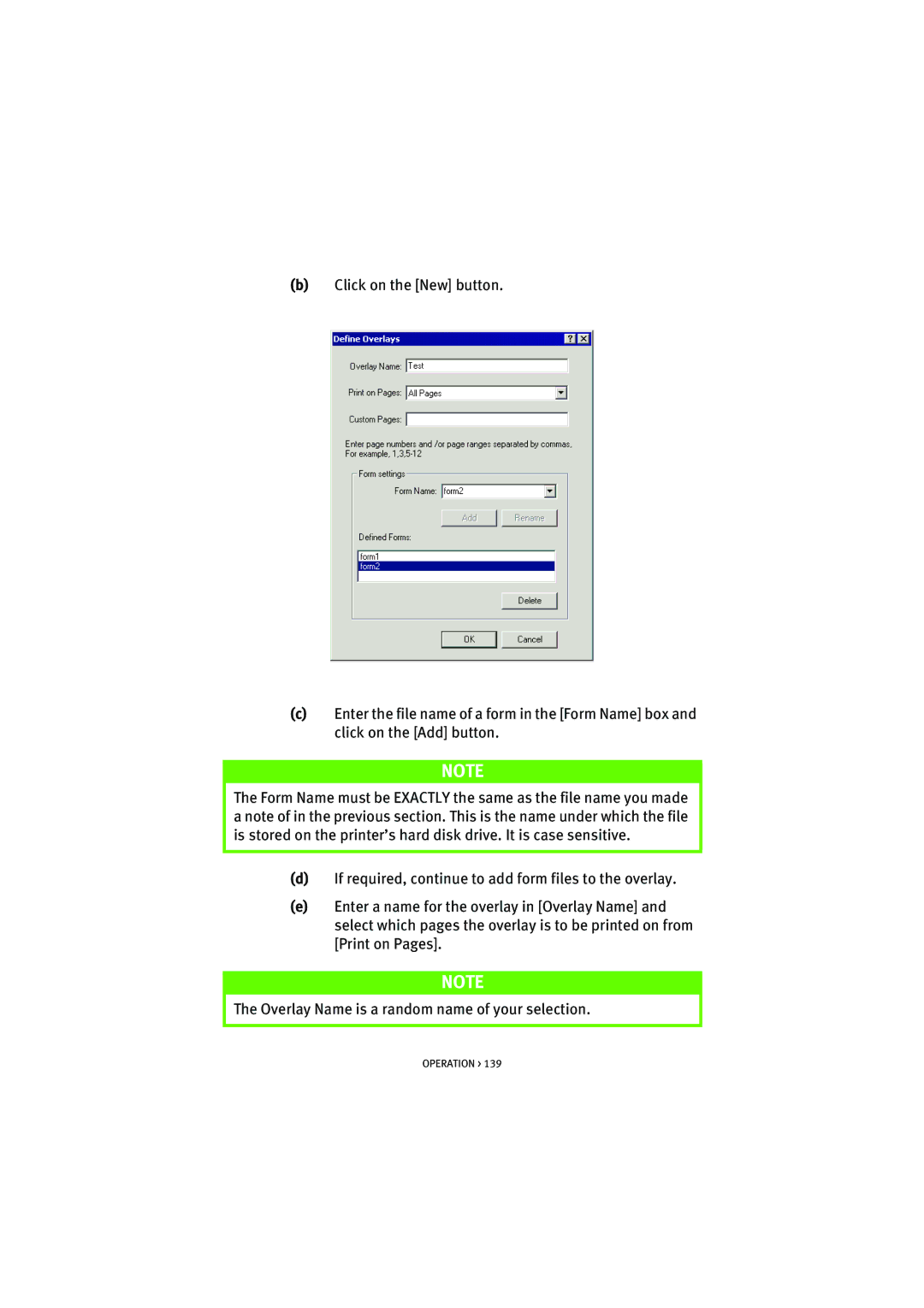 Oki 7100 manual Operation 