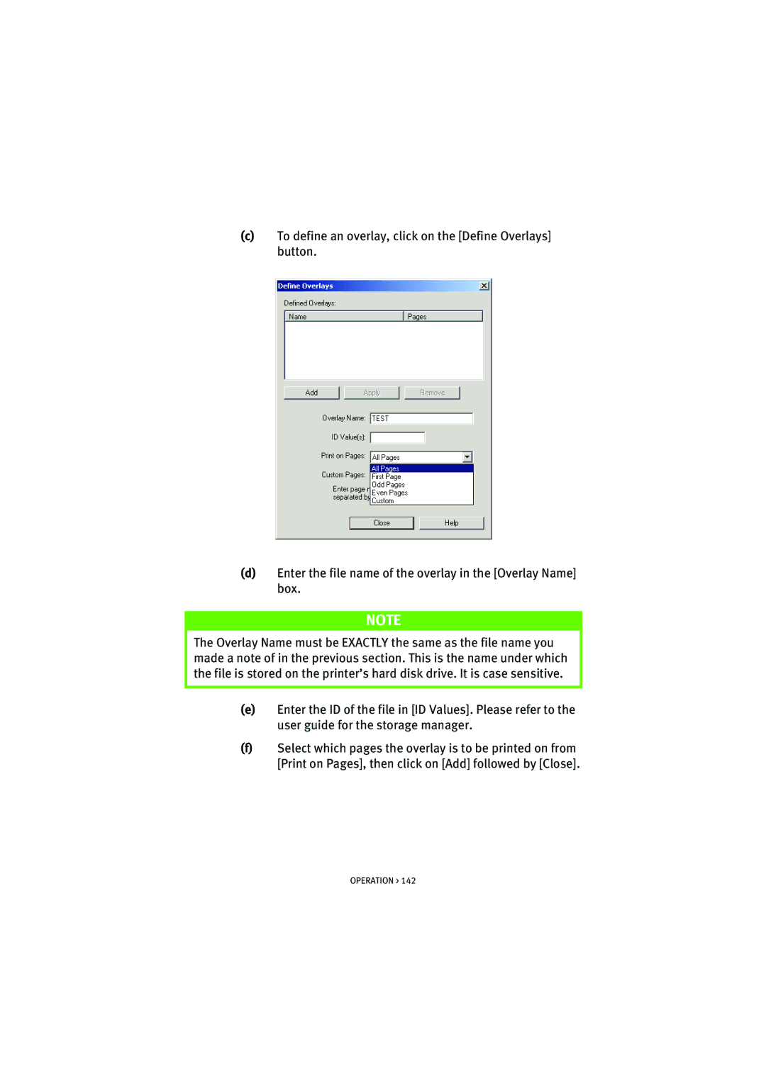 Oki 7100 manual Operation 