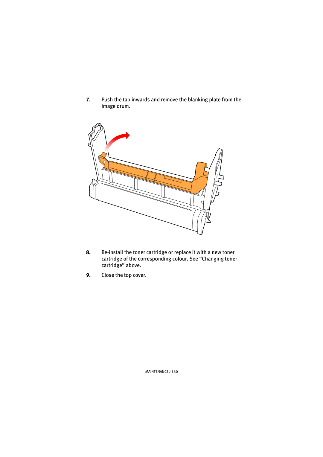 Oki 7100 manual Maintenance 