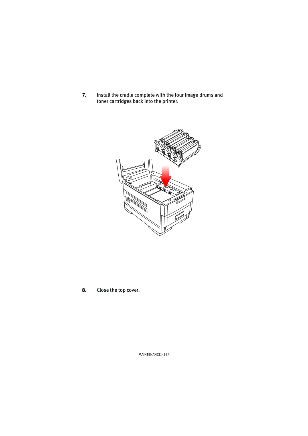 Oki 7100 manual Maintenance 