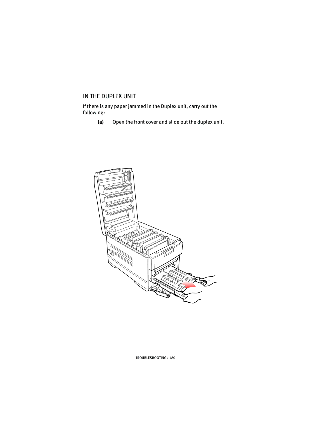 Oki 7100 manual Duplex Unit 