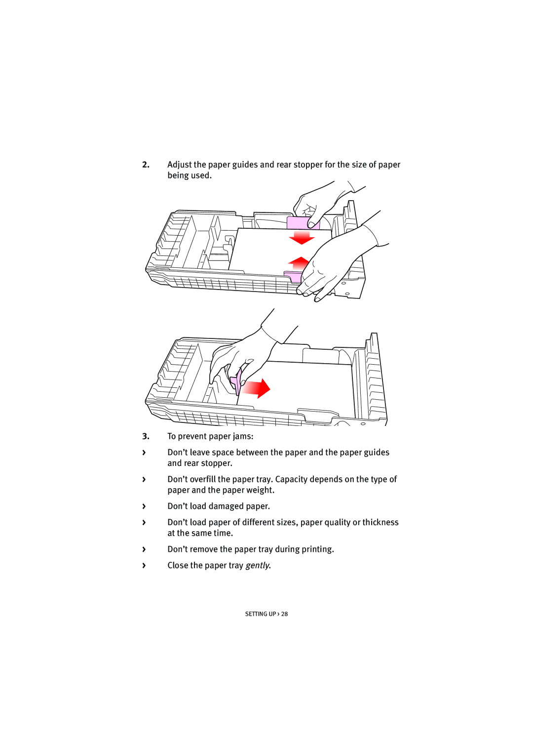 Oki 7100 manual Setting UP 