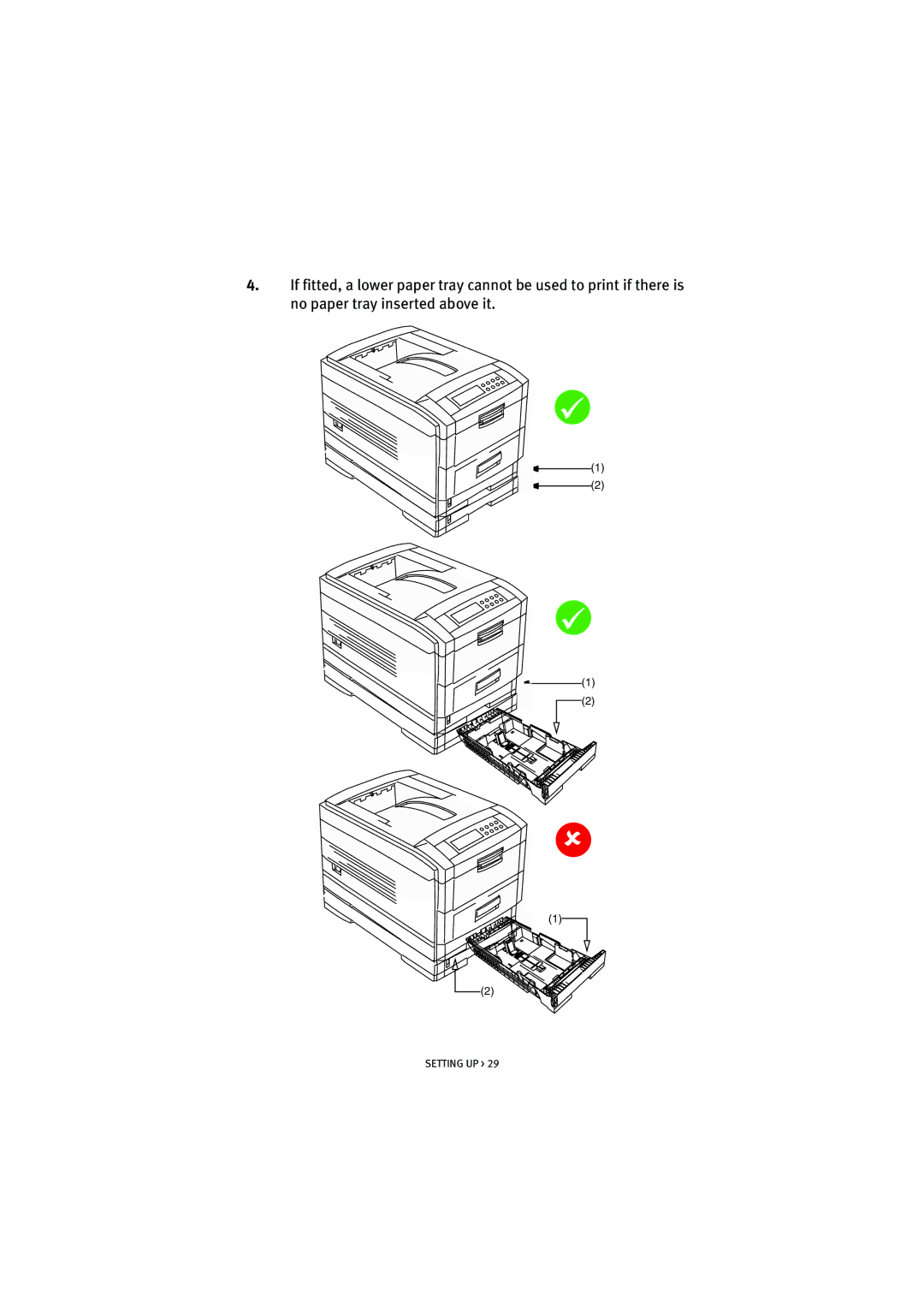 Oki 7100 manual Setting UP 