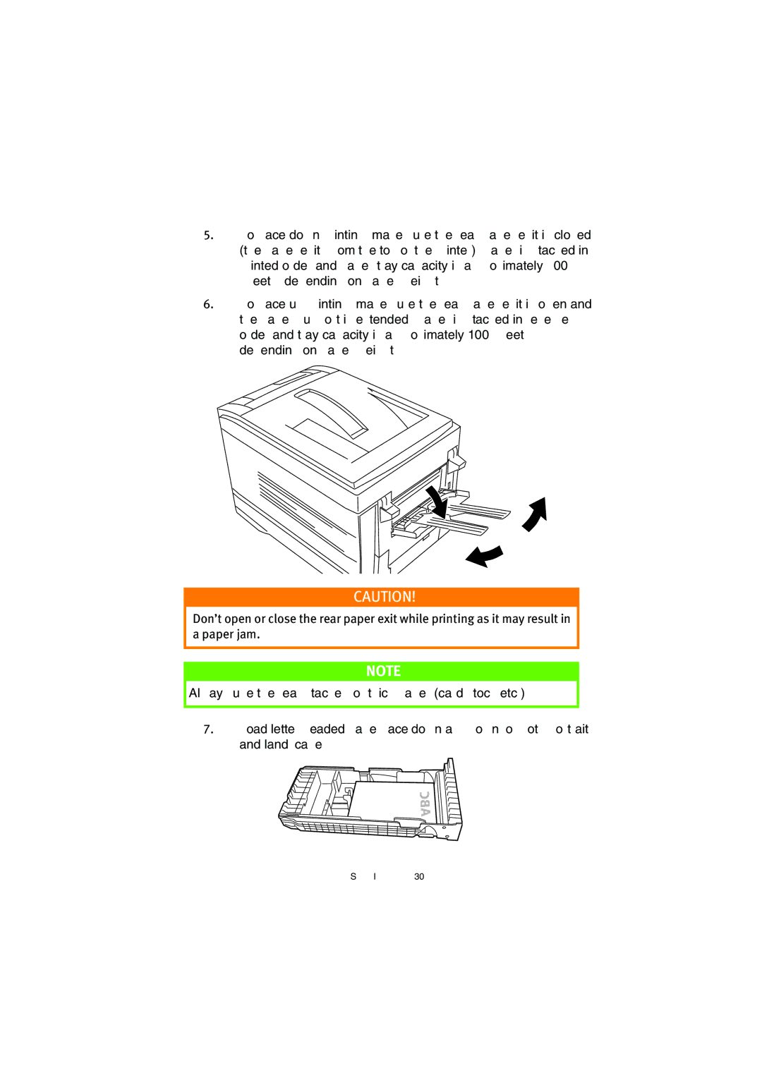 Oki 7100 manual Setting UP 