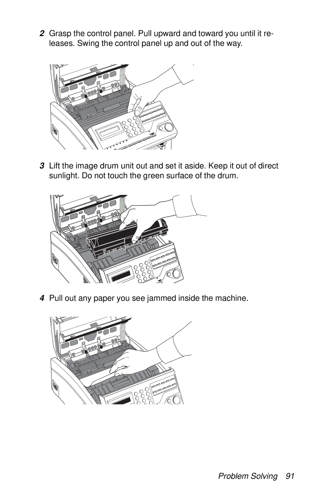 Oki 87 manual Problem Solving 