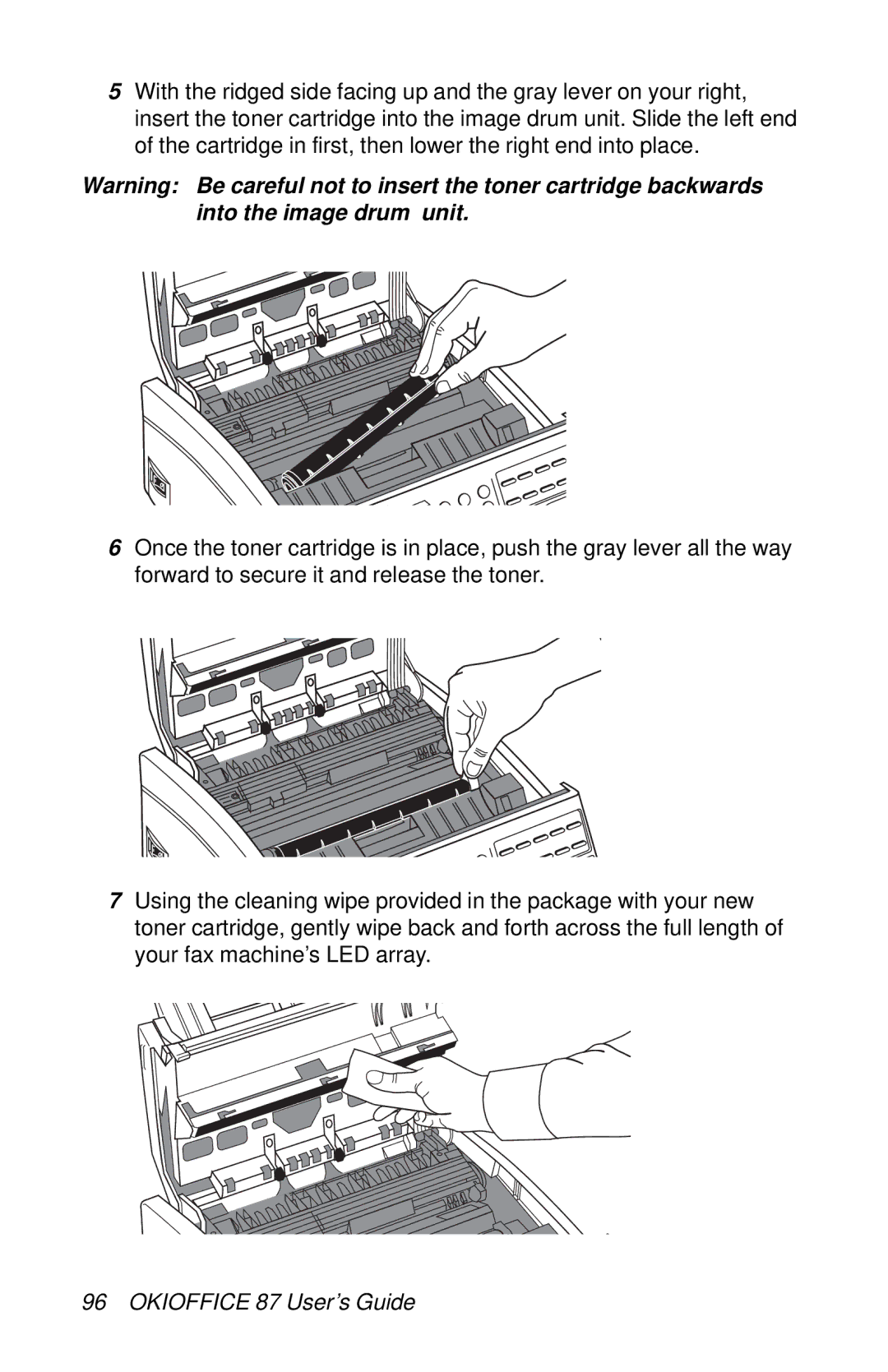 Oki manual Okioffice 87 User’s Guide 