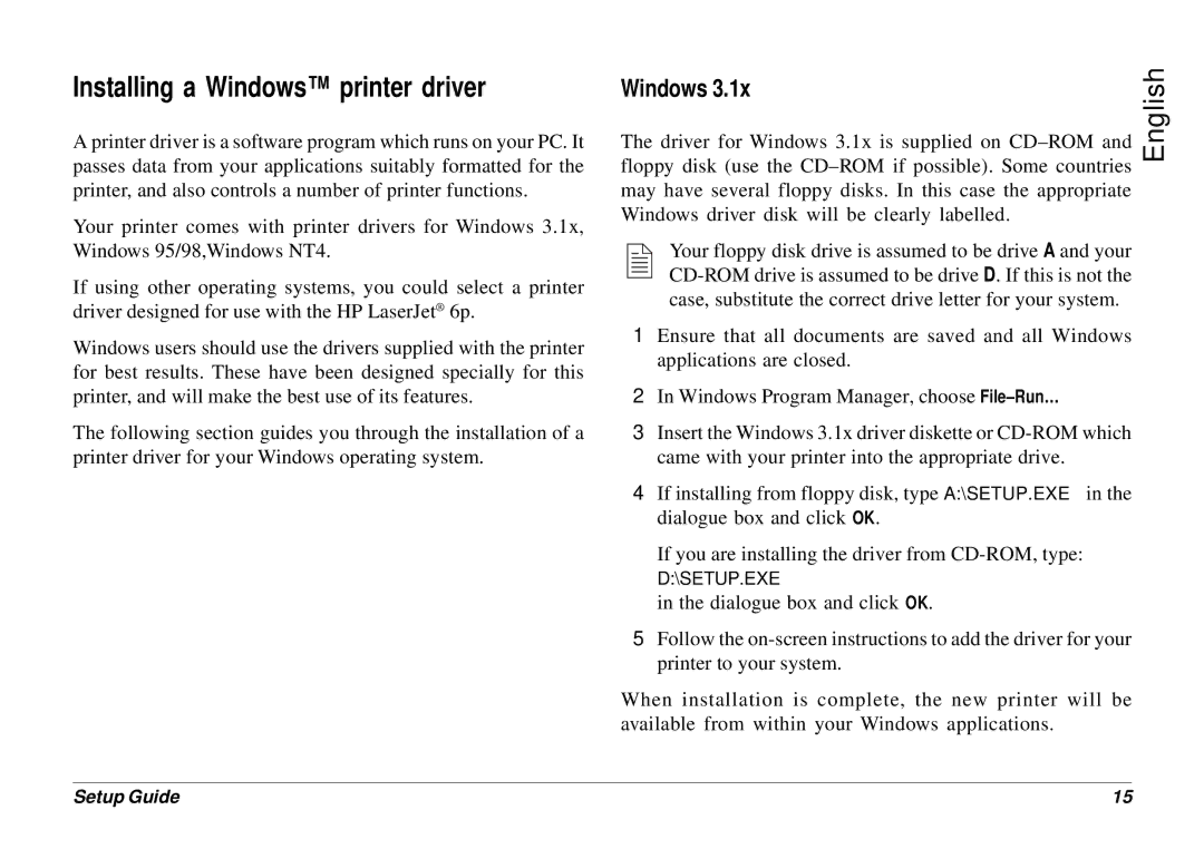 Oki 8p Plus setup guide Installing a Windows printer driver 