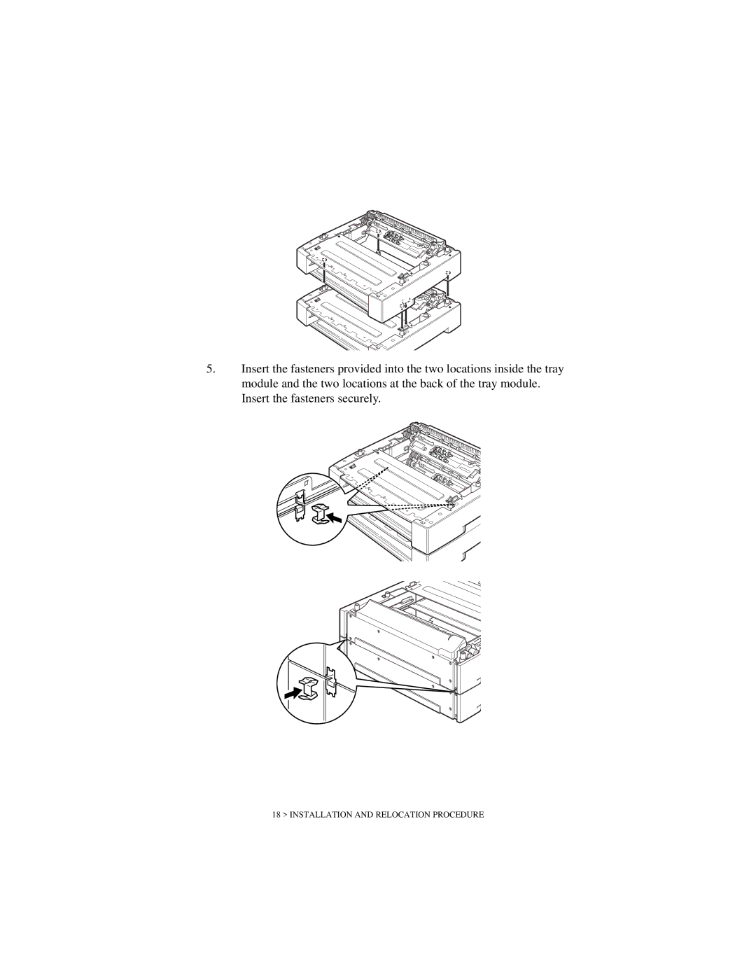 Oki B6200 Series manual Installation and Relocation Procedure 