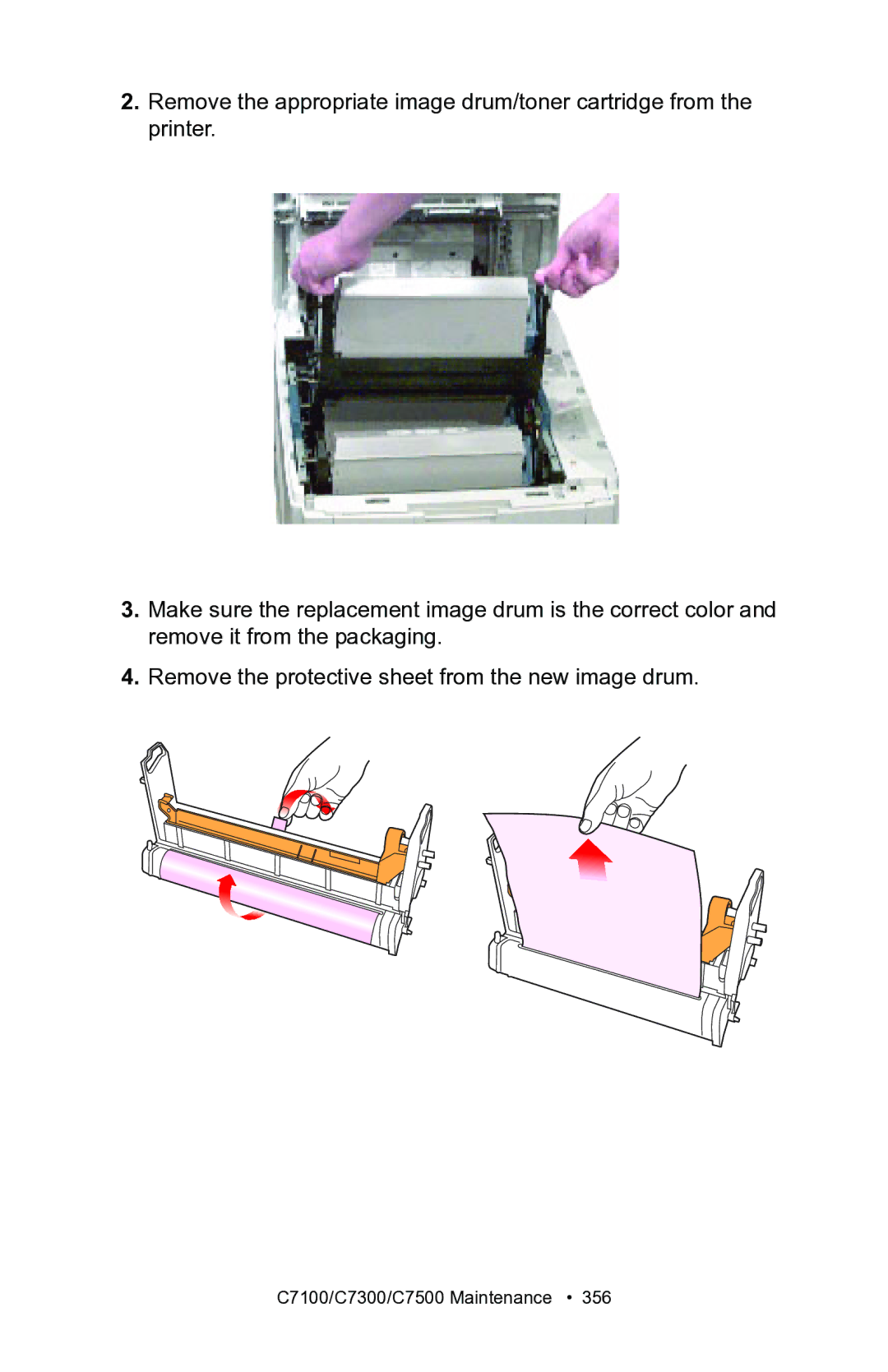 Oki manual C7100/C7300/C7500 Maintenance 