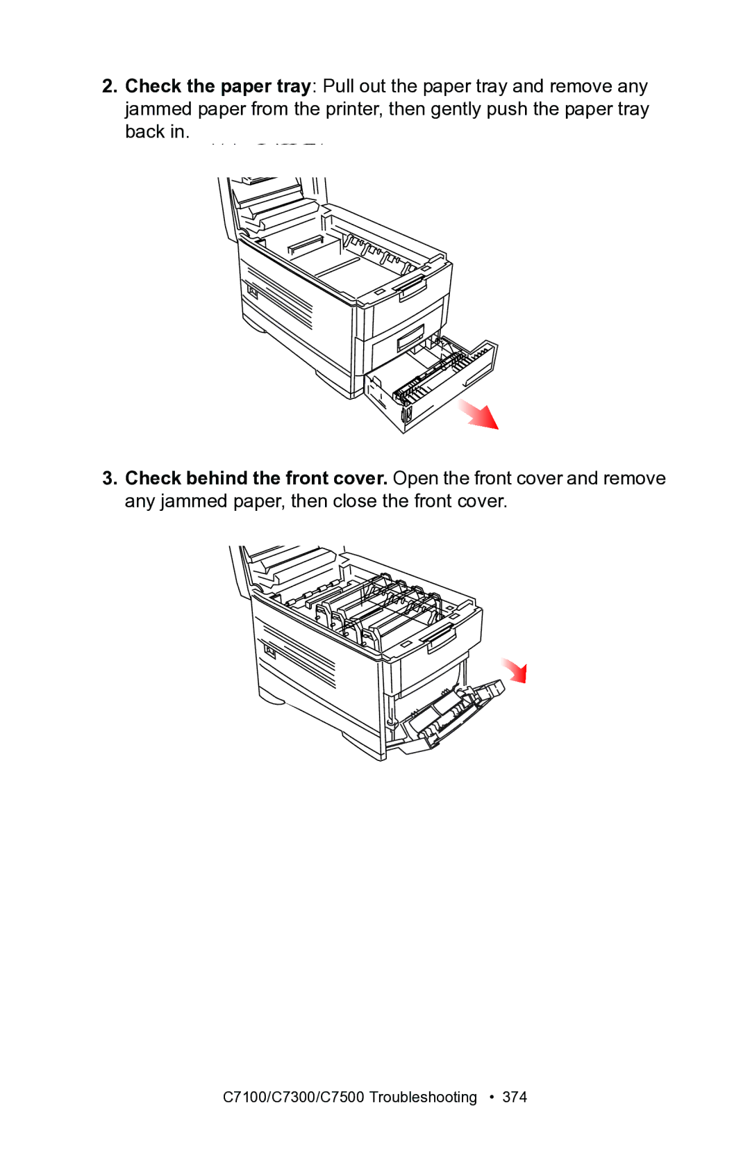 Oki manual C7100/C7300/C7500 Troubleshooting 