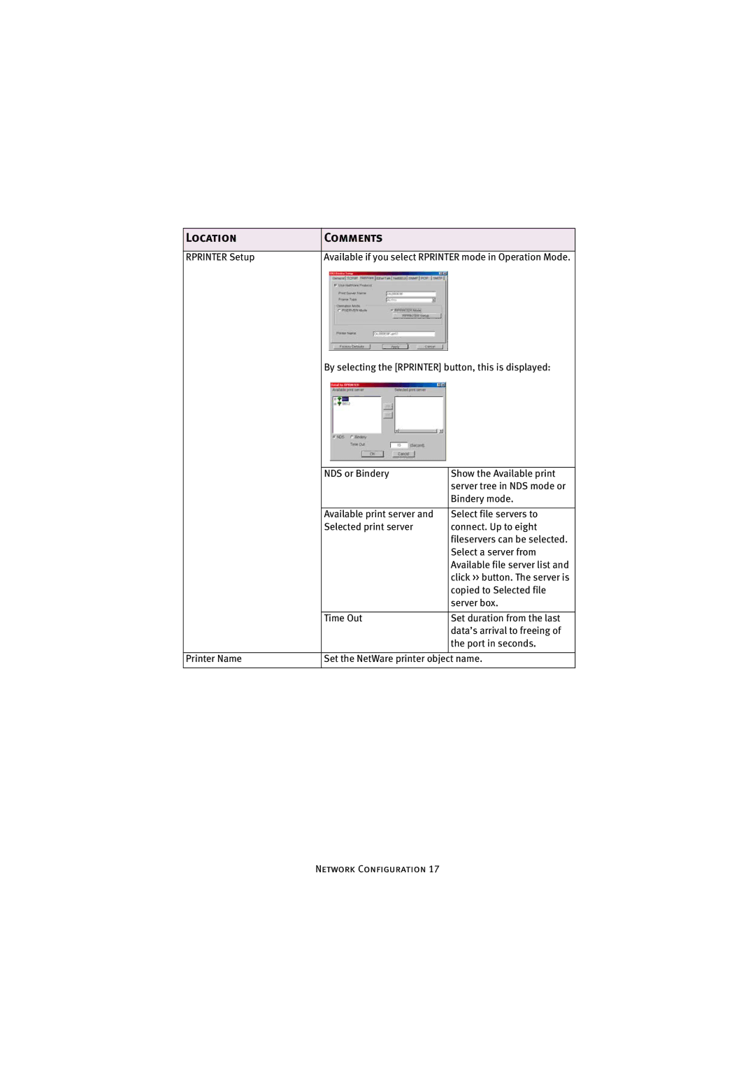 Oki C9500 V2, C7500 V2 manual LocationComments 