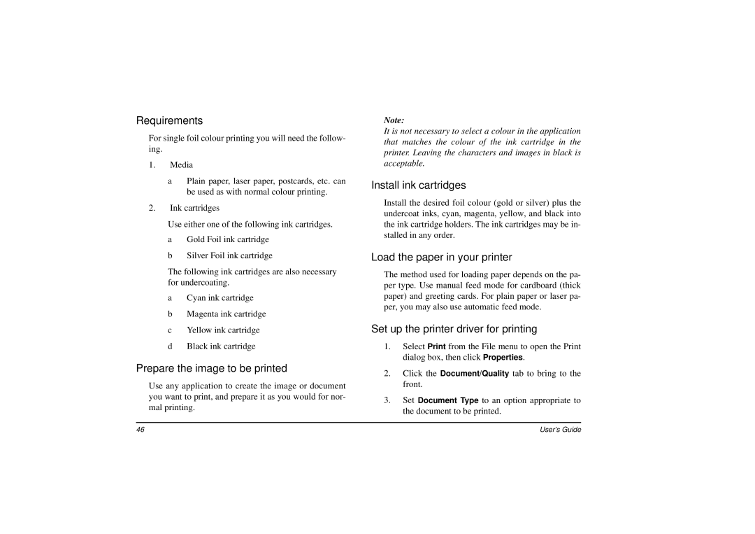 Oki DP-5000 manual Requirements 