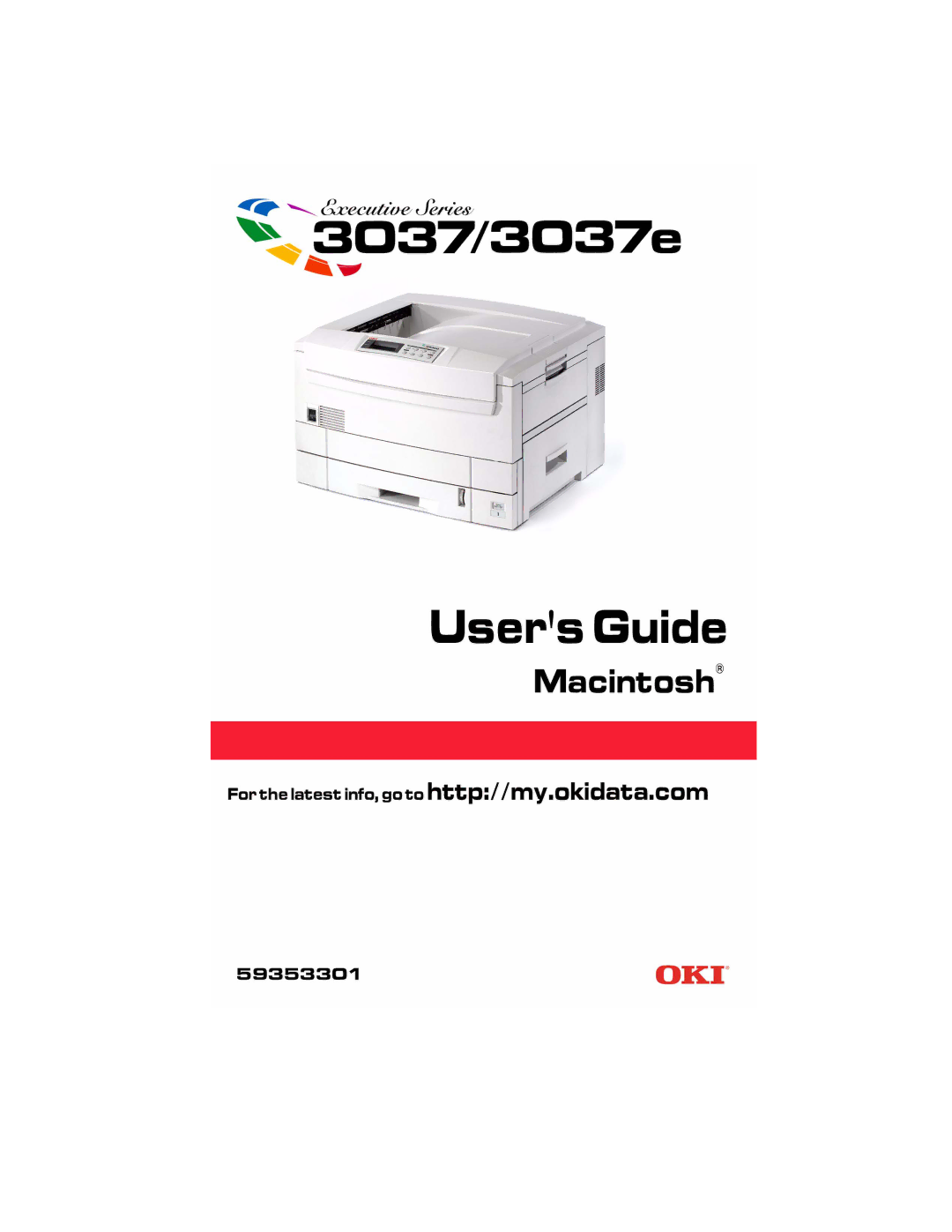 Oki ES3037 manual 