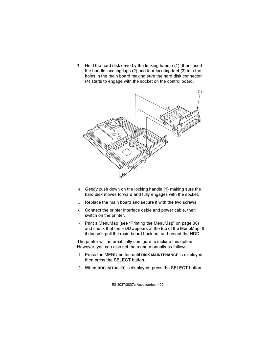 Oki ES3037 manual ES 3037/3037e Accessories 