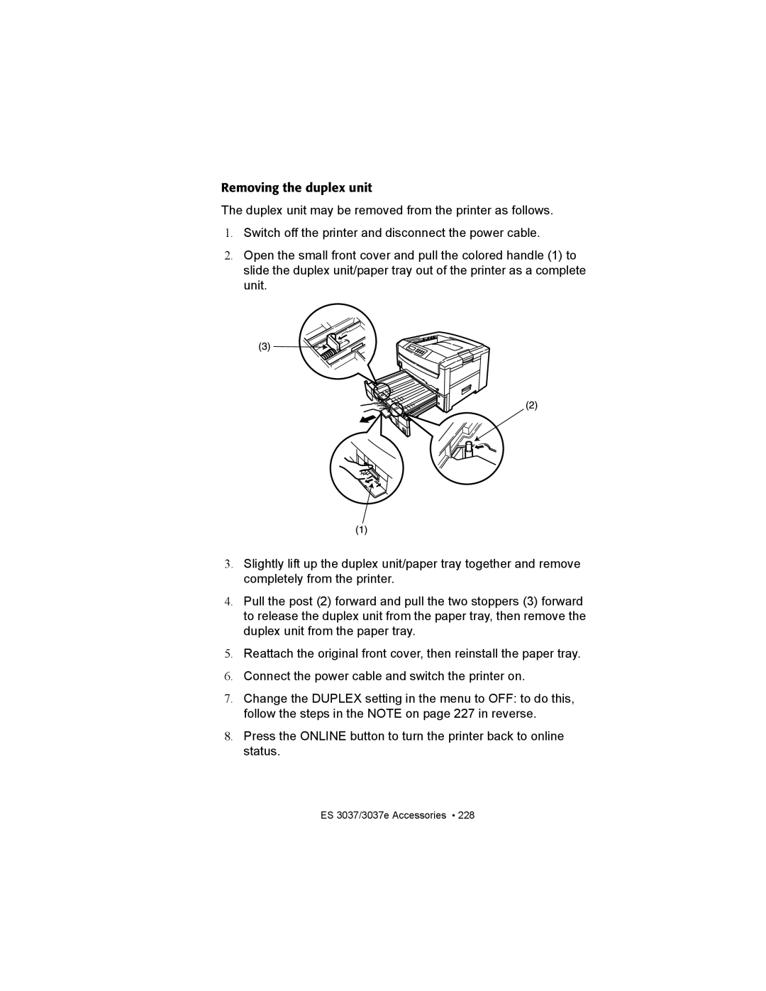 Oki ES3037 manual ES 3037/3037e Accessories 