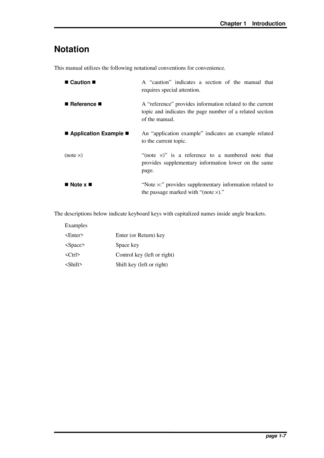 Oki JOB60851 user manual Notation 