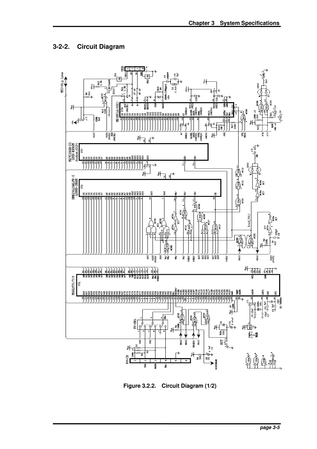 Oki JOB60851 user manual Circuit Diagram 1/2 