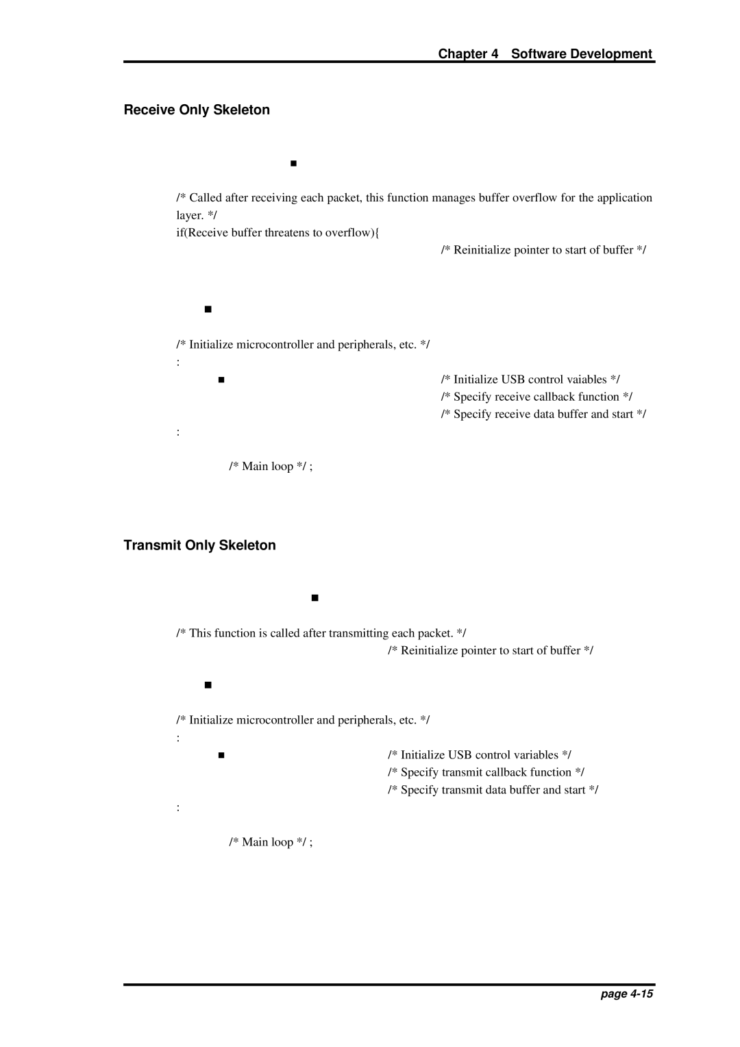 Oki JOB60851 user manual Receive Only Skeleton 