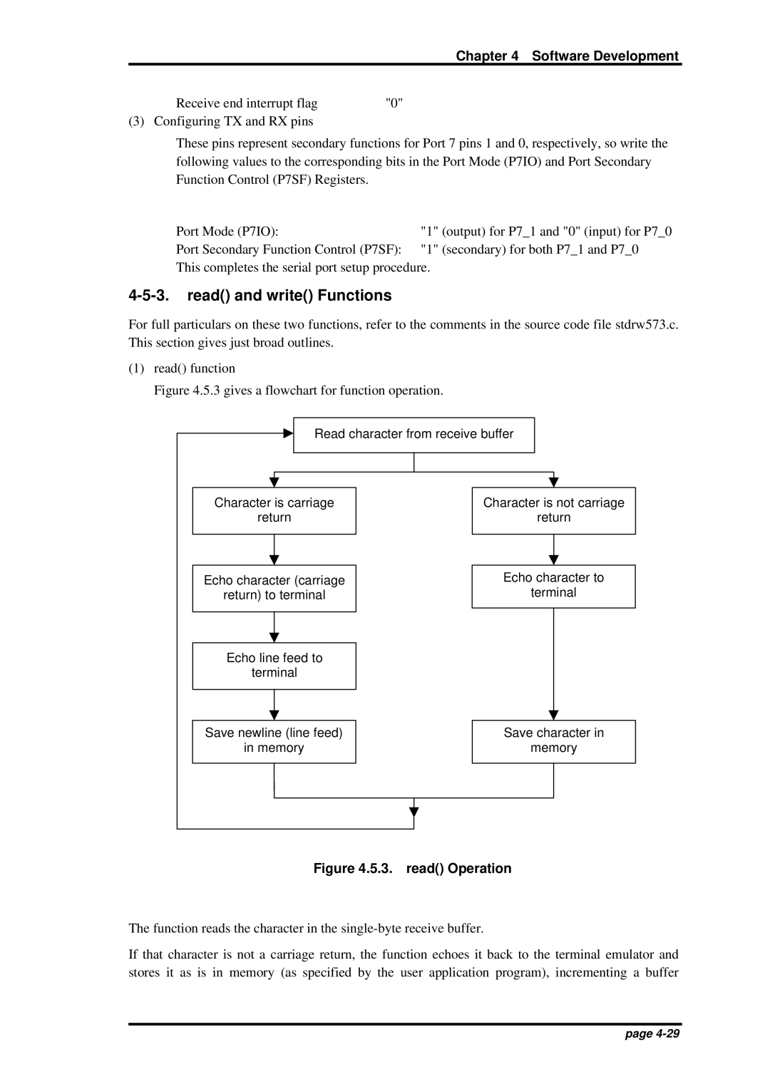 Oki JOB60851 user manual Read and write Functions, read Operation 