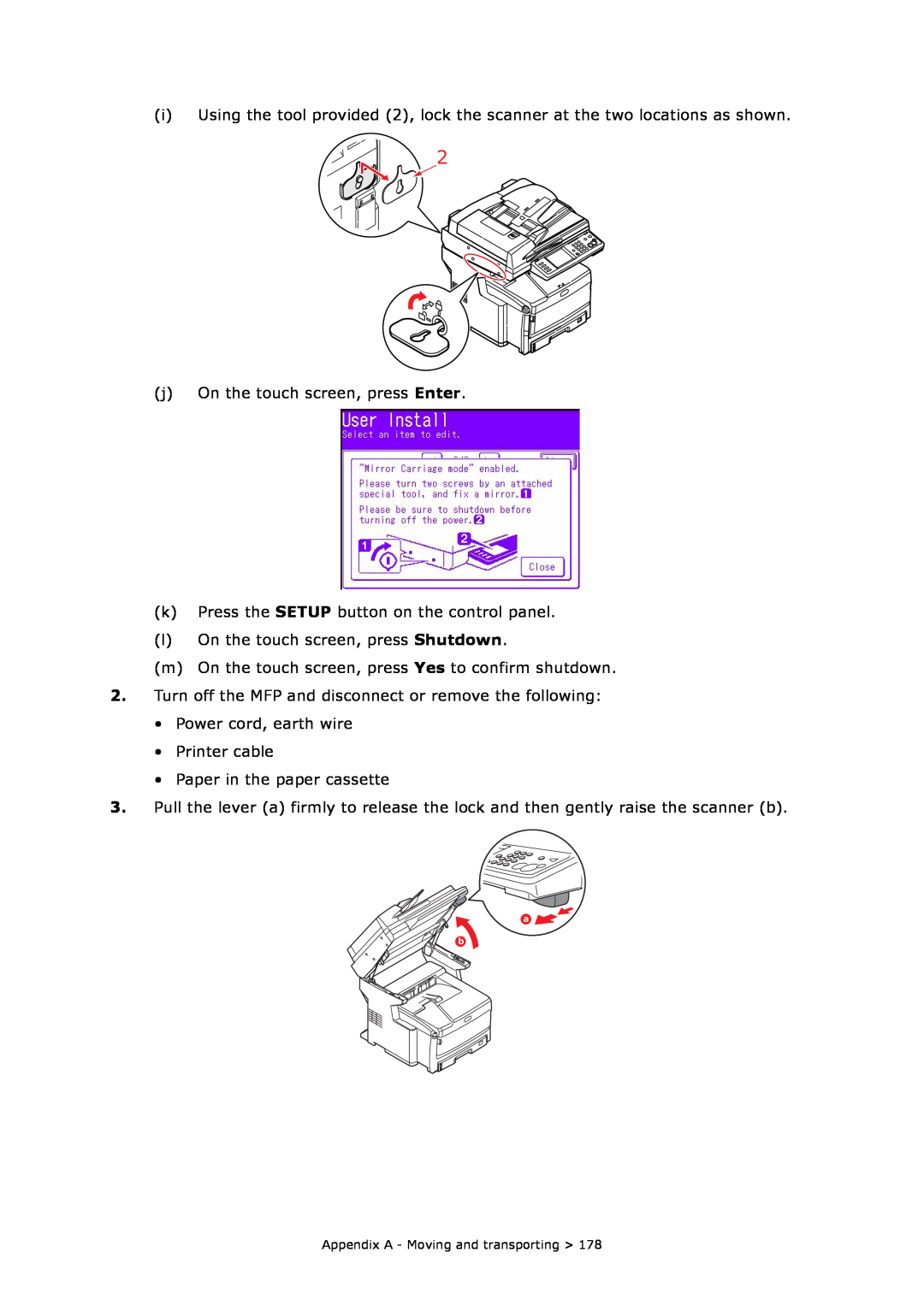 Oki MC860n MFP manual 