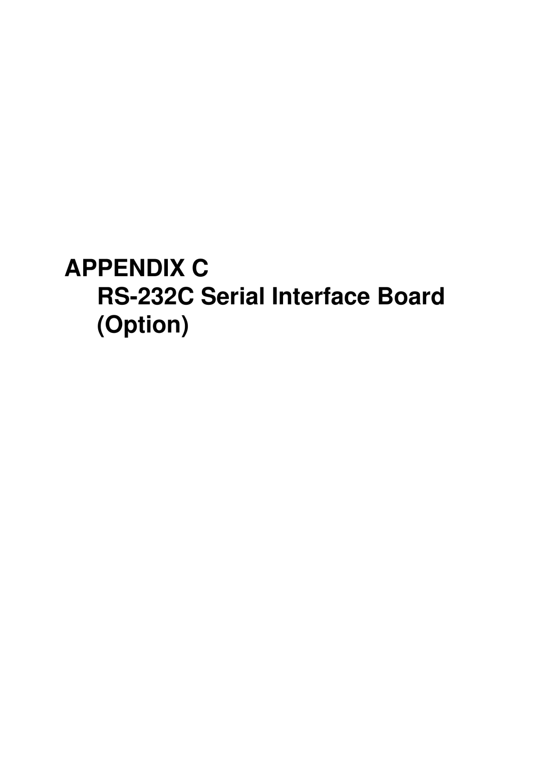 Oki Microline Printer, 3391, 3390 specifications Appendix C 