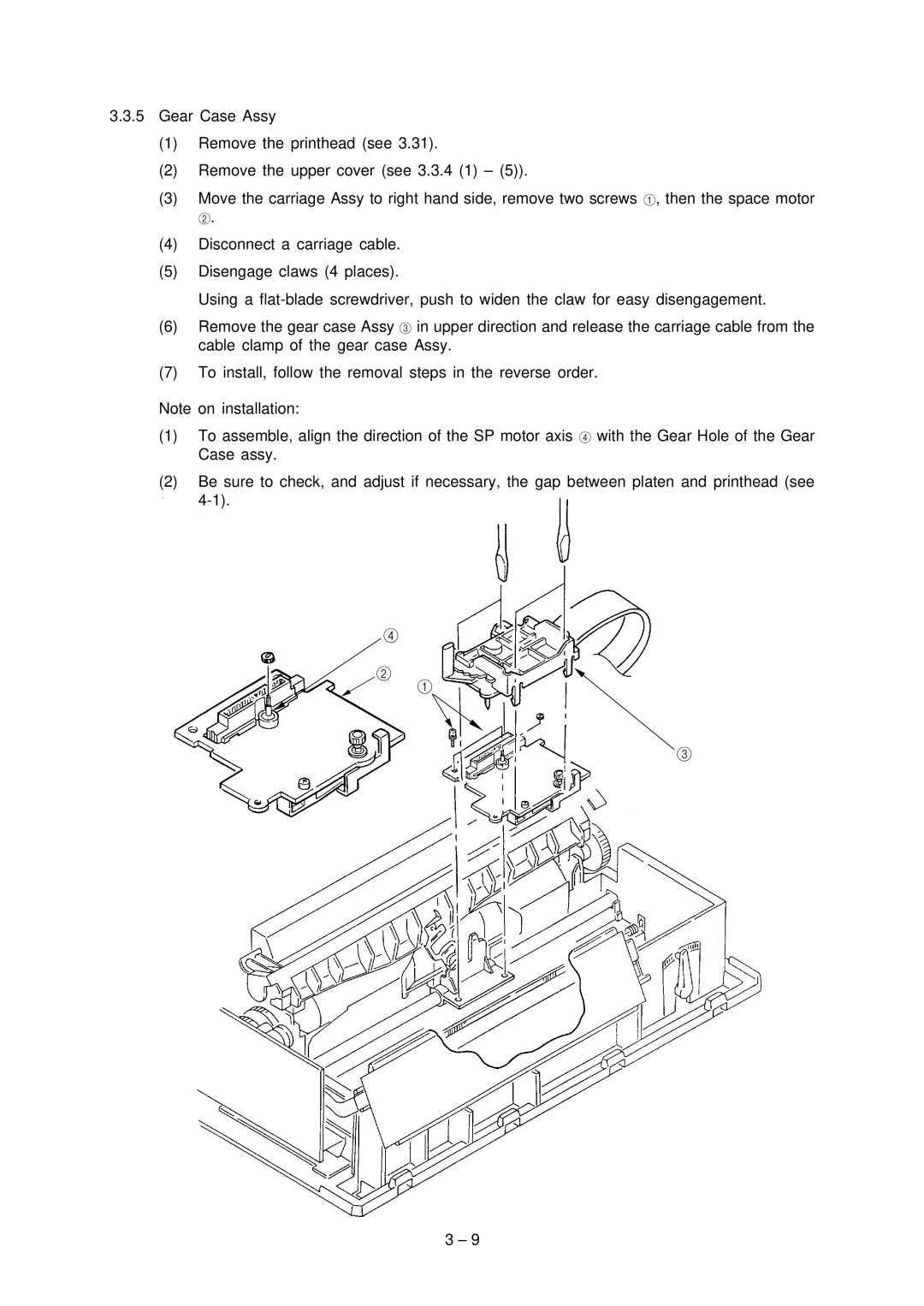 Oki Microline Printer, 3391, 3390 specifications 