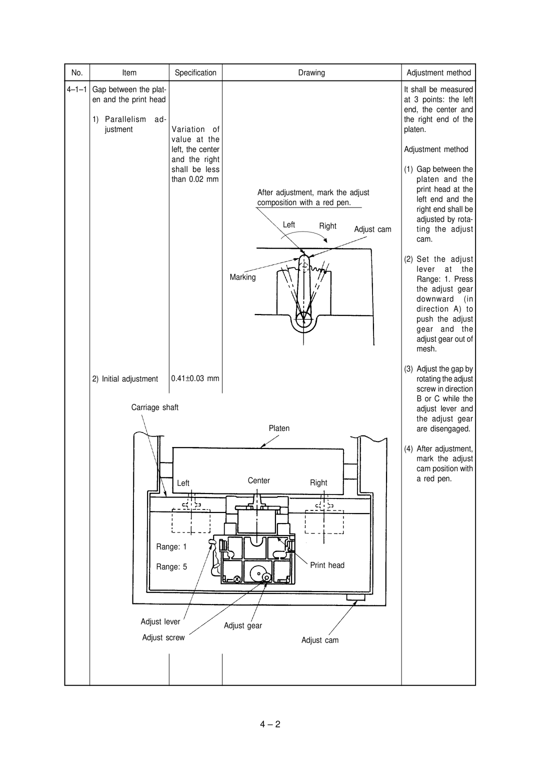 Oki 3390, Microline Printer, 3391 specifications Specification Drawing 