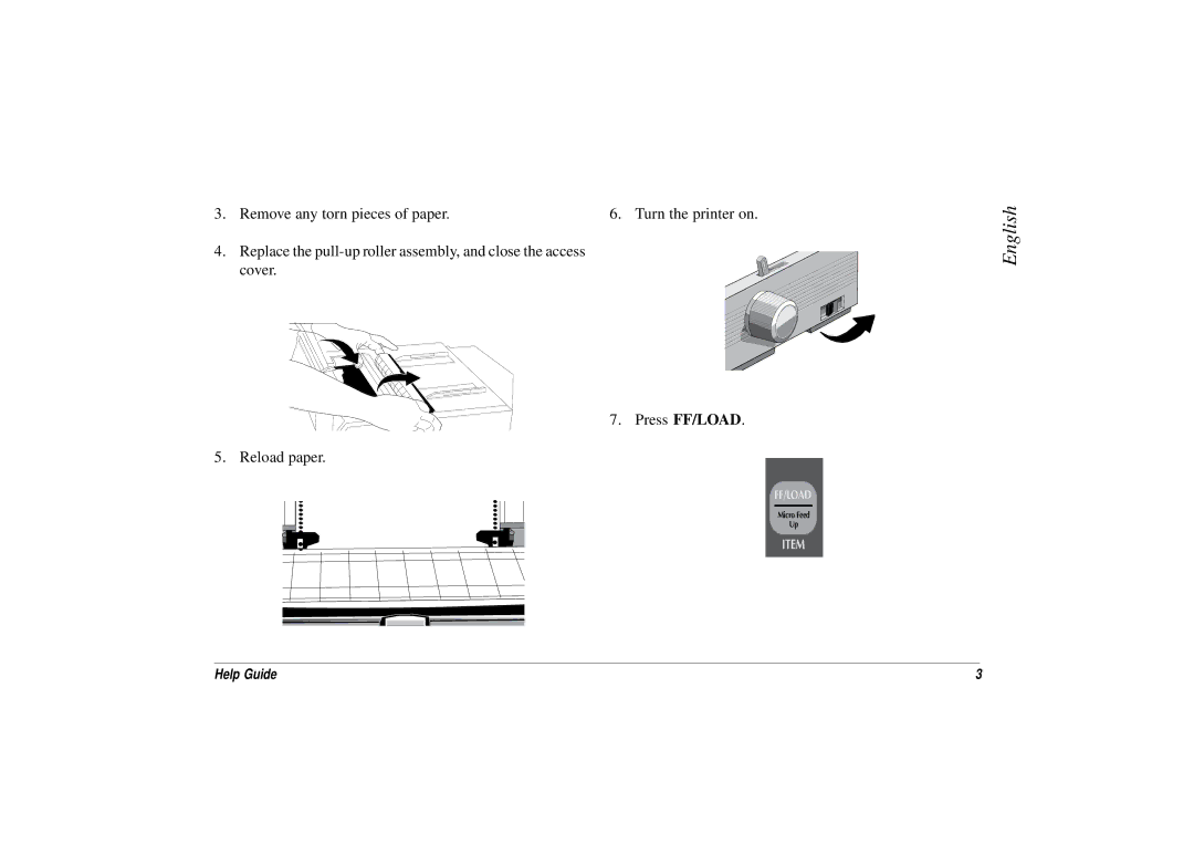 Oki ML3321, ML3320 manual Ff/Load 