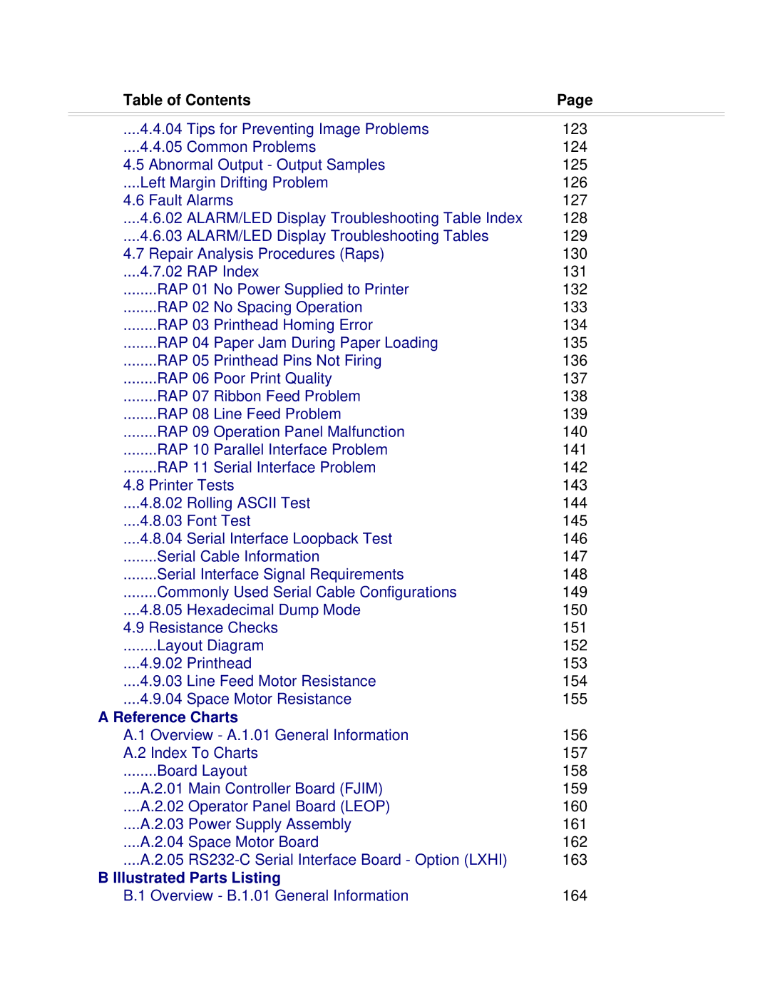 Oki ML521, ML520 manual Illustrated Parts Listing 