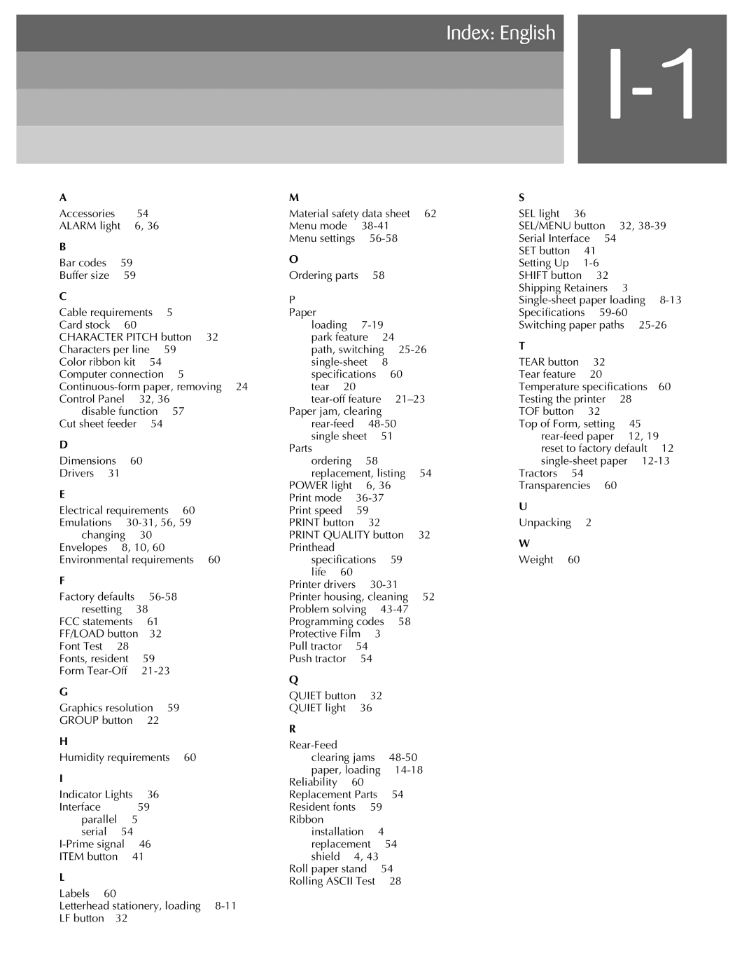 Oki ML590 manual Material safety data sheet 