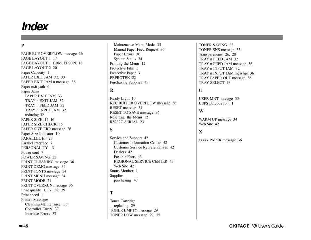 Oki PAGE 10I manual Layout 1 IBM, Epson 18 page Layout 2, Power Saving, Print Mode, Prprotek, Regional Service Center 