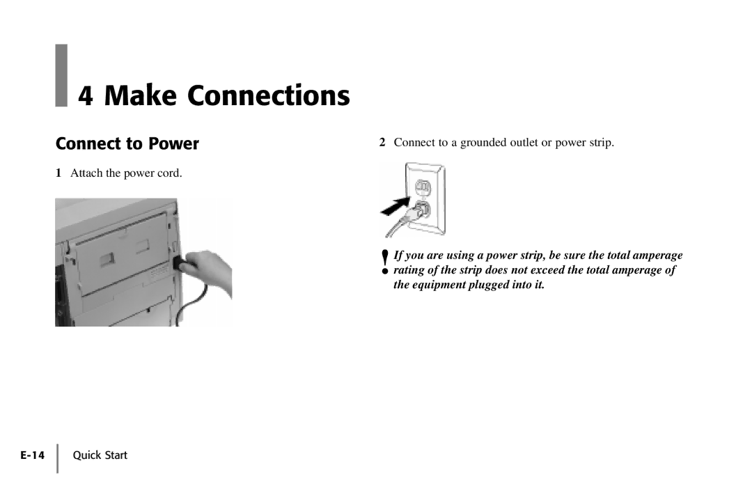 Oki PAGE 18 quick start Make Connections, Connect to Power 