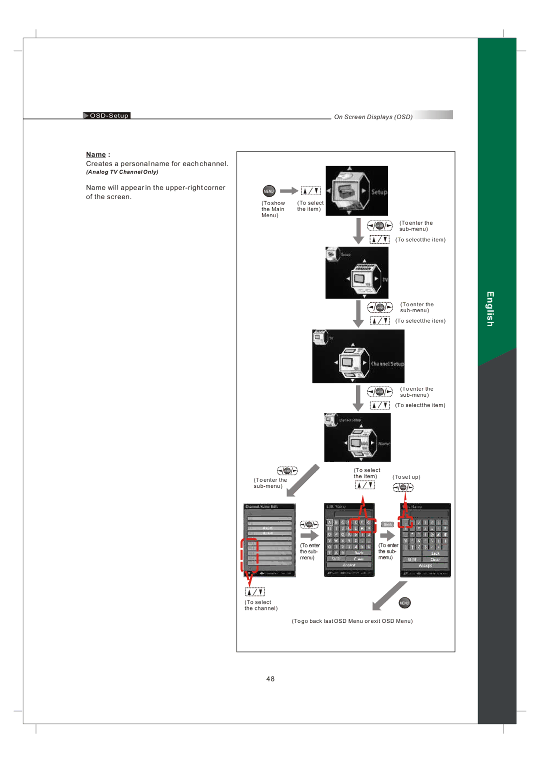 Olevia 242T FHD manual Name 