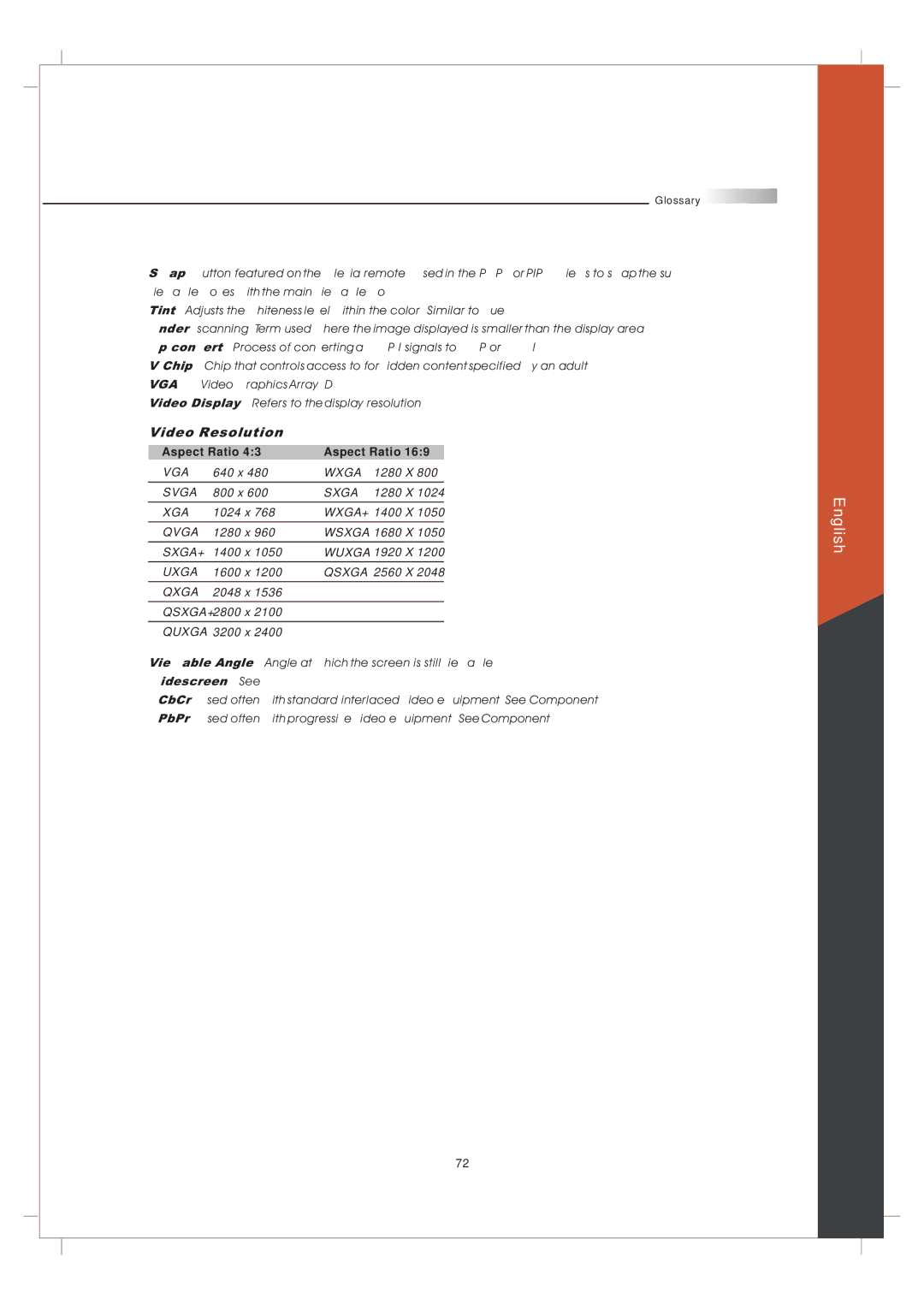 Olevia 265T FHD manual English, Aspect Ratio 