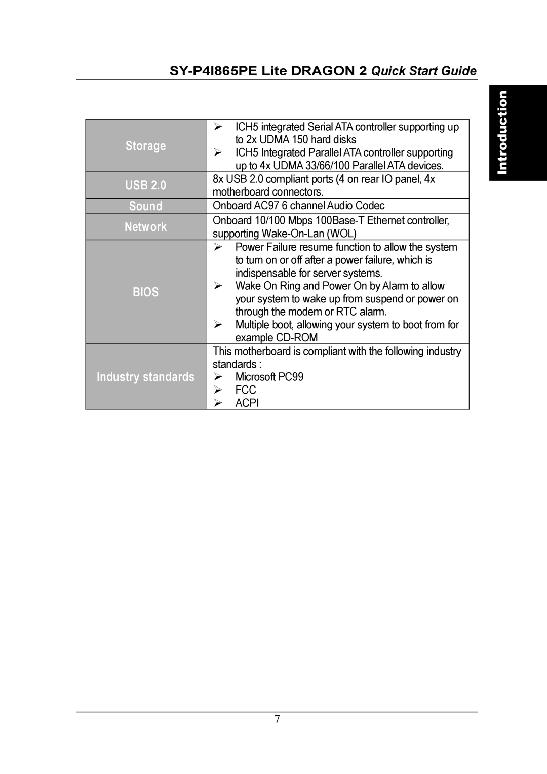 Olicom 2 quick start Bios 