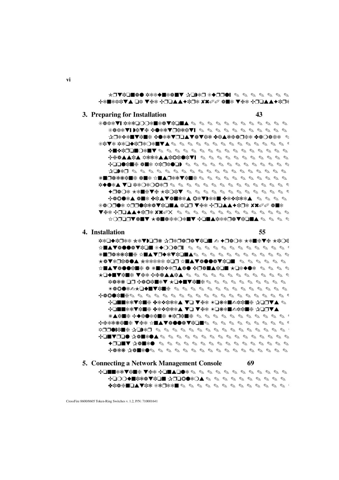 Olicom 8605, 8600 manual Preparing for Installation, Connecting a Network Management Console 