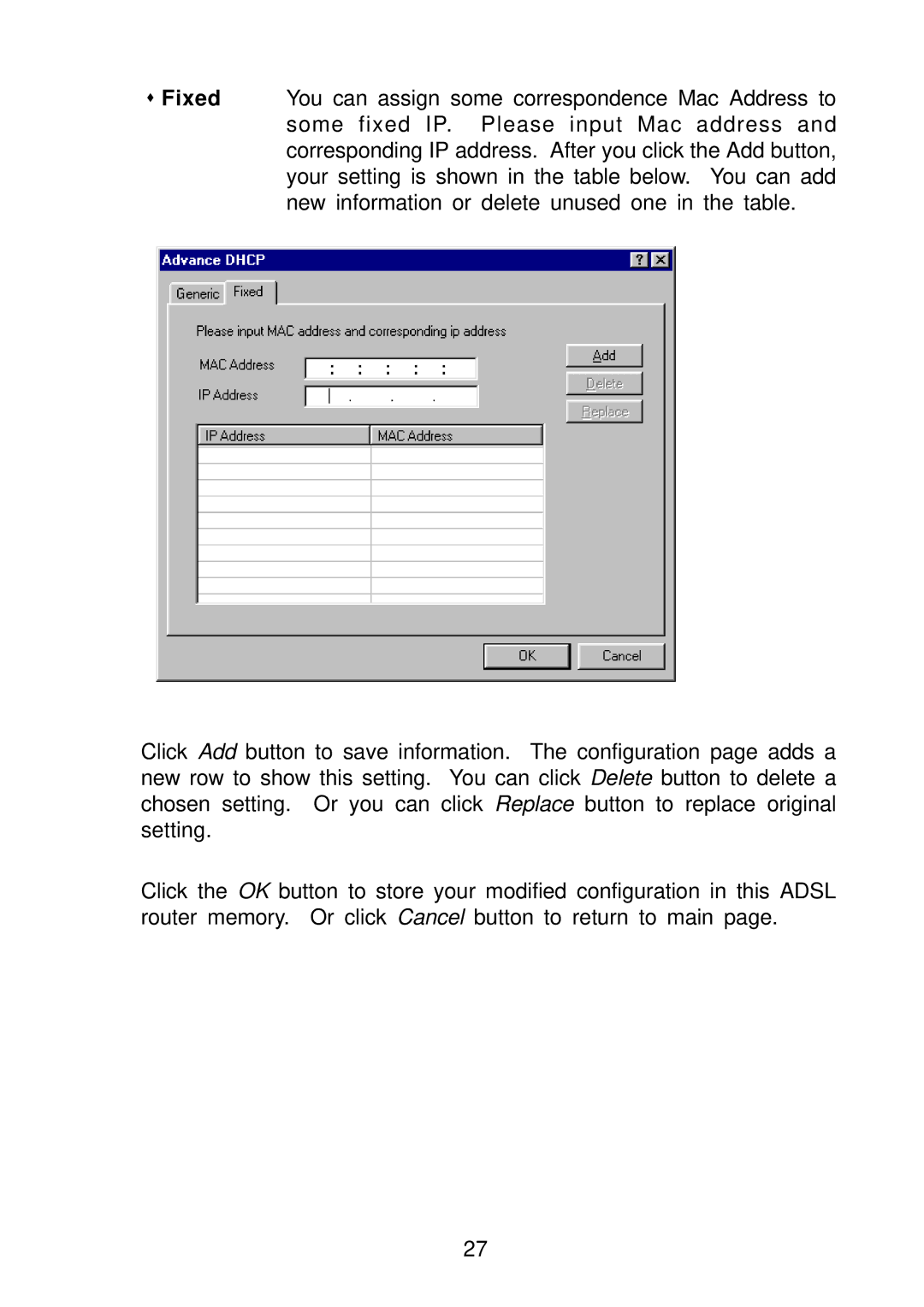 Olicom A400A manual 