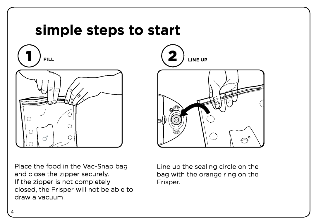 Oliso Freshkeeper 500 instruction manual simple steps to start 